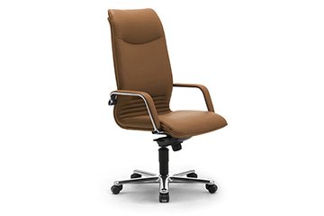 high back leather executive office armchair Ergolinea