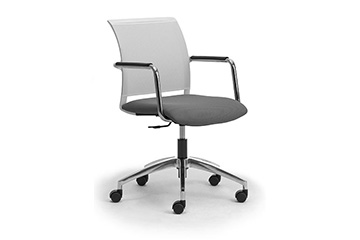 Modern design operative office chairs with white frame Cometa W