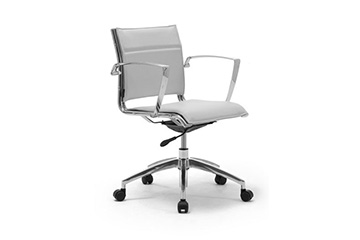 Executive office visitor chairs with chromed frame Origami X