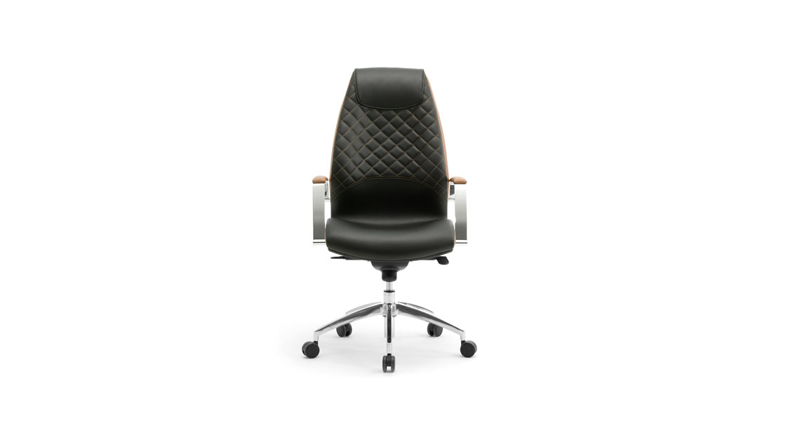 Executive armchairs, manufacturer of leather office chairs - Leyform srl
