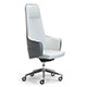 Executive office swivel chairs and armchairs with wrap-around design Opera