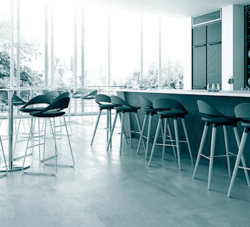 modern design stools for kitchen island, pizzeria and snack bar