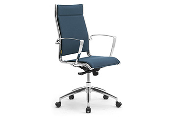 Executive armchairs with headrest for trading, video editing and call center Origami X