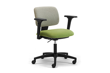 Colorful ergonomic chair with modern and compact design for home-office DAD