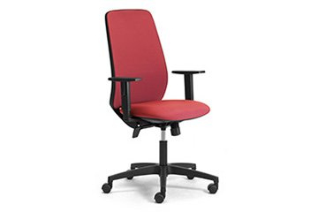 Breathable swivel armchairs with a  soft-touch cushions for trading rooms and call center Star Tech