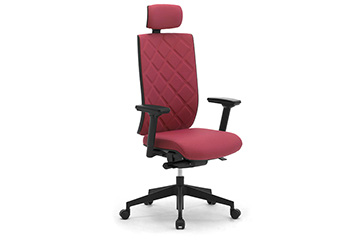 Modern design office armchairs with quilted backrest Wiki Tech