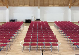 Sedie per aula magno dove tenere convegni, congressi e seminari LaMia