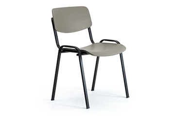 Sedia ISO in plastica colorata con per il catering, banqueting, cerimonie Sally
