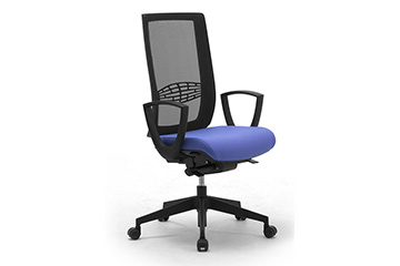 Sedie operative girevoli per ufficio con schienale in rete Wiki Re