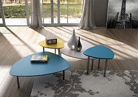 Tavolini di design per sala attesa, atrio e ingresso