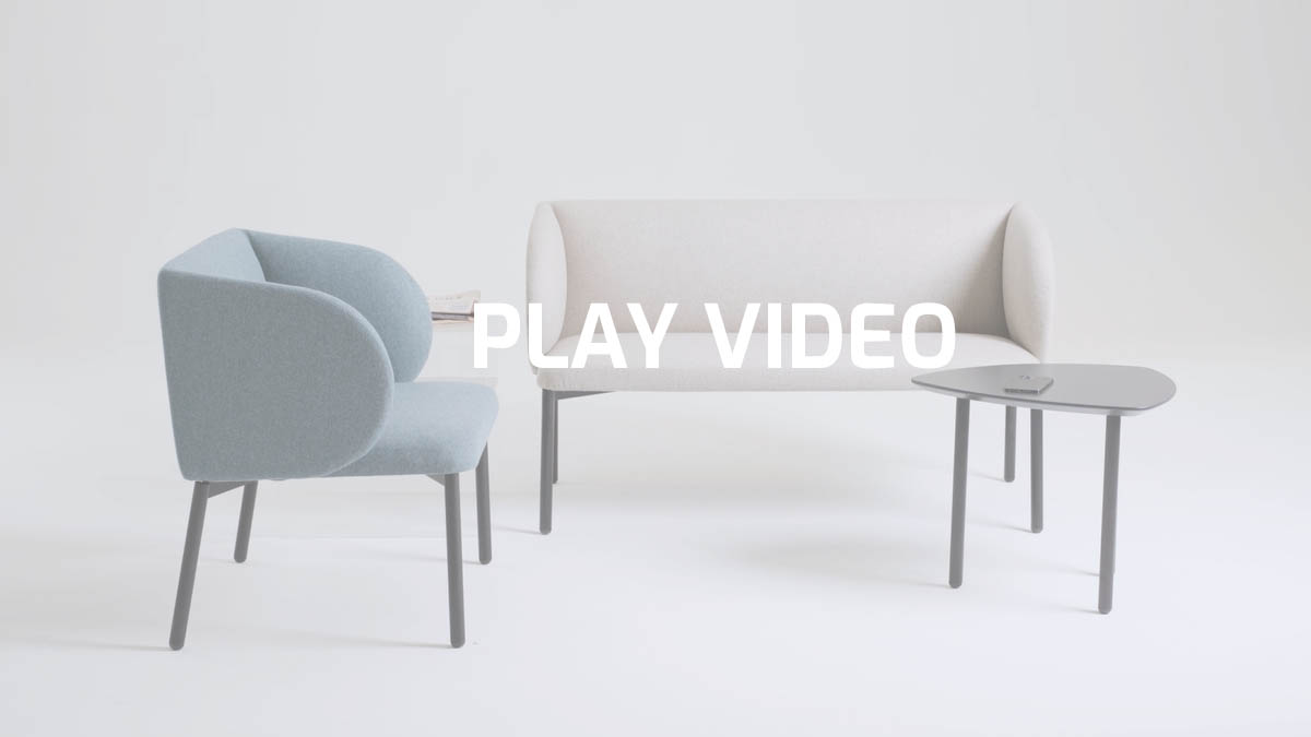 Modern breakout sofas for waiting areas | LIV by Leyform