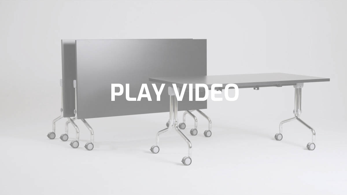Multipurpose stacking table with wheels | Arno-5 by Leyform