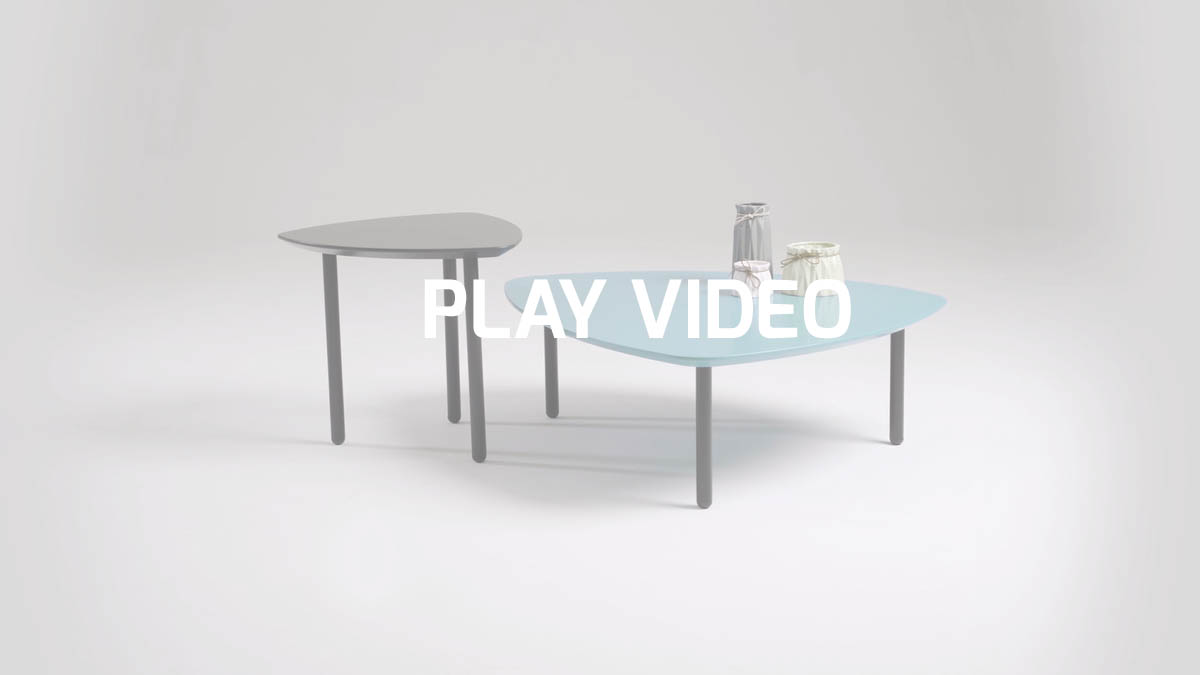 Coffee tables with modern and minimal design for lounges areas | EOS by Leyform