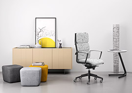 Prestigious office armchair for executive offices Origami Master