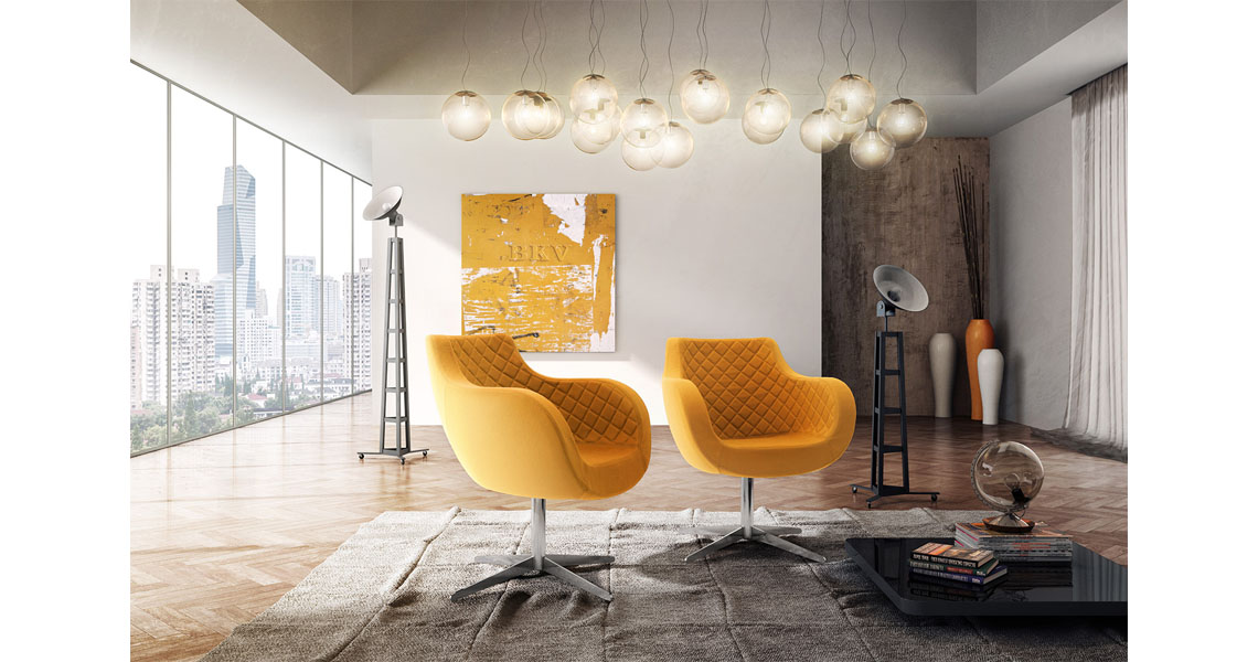 poltrona relax lounge egg chair dal design a uovo per lounges e aree attesa Victoria